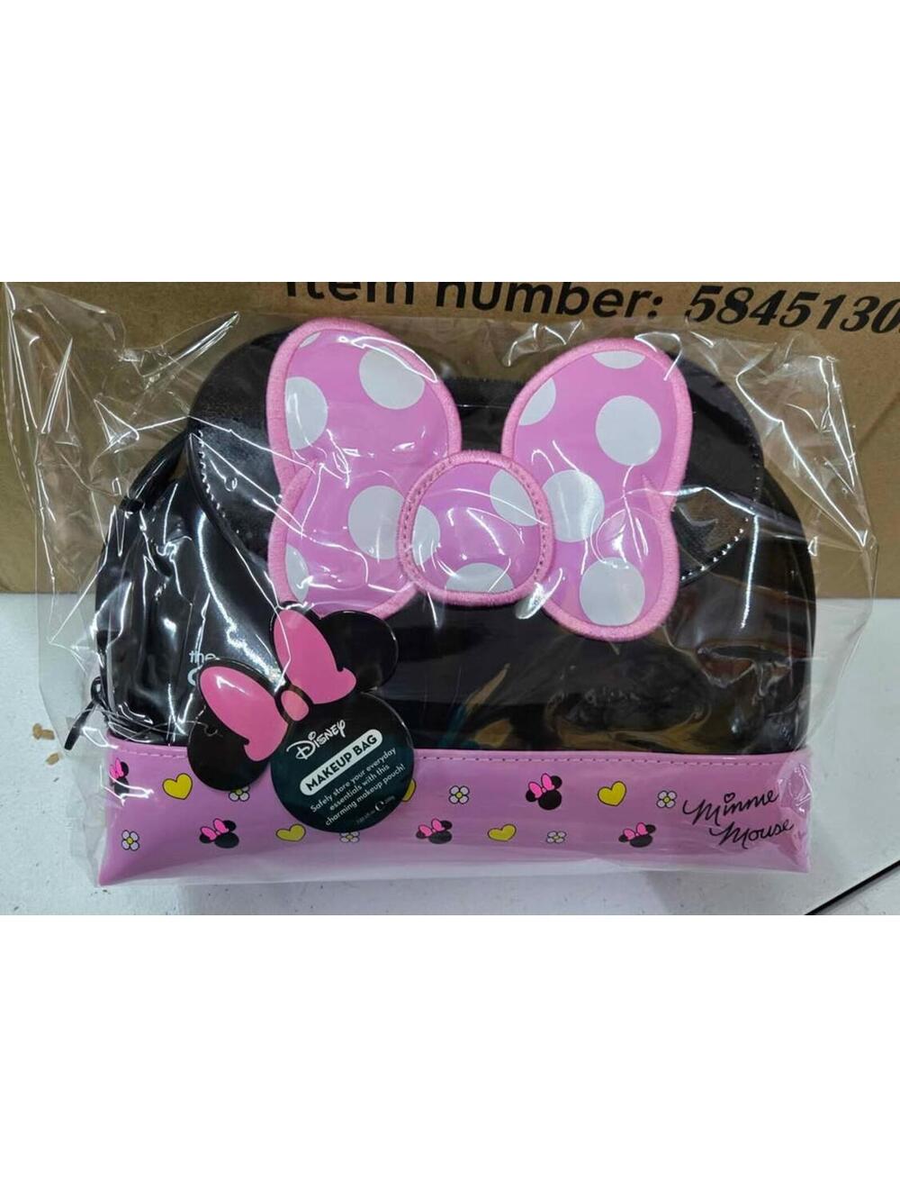 Minnie Mouse makeup bag by Creme - Brand new